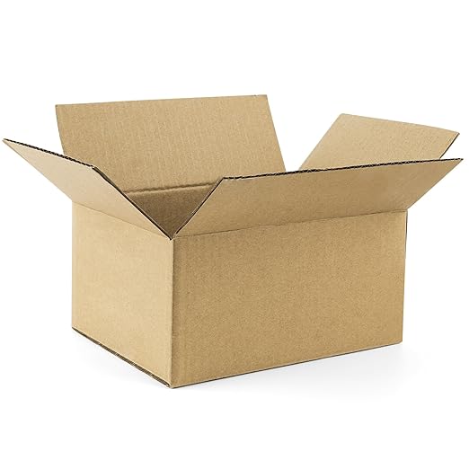 Golden State Art 8x6x4 Inches Shipping Boxes 28 Pack by GoldenStateArt