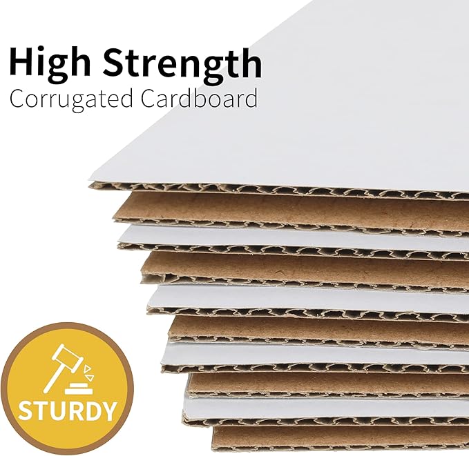 4x4x4 inches Shipping Boxes 50 Pack, Kraft Corrugated Small Cardboard Boxes - Image 3