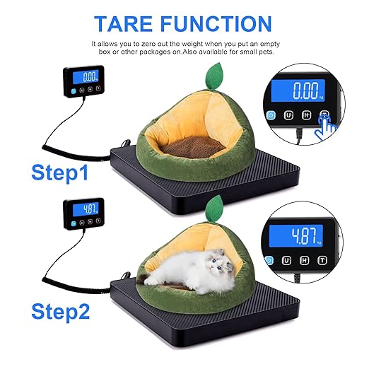Digital Shipping Scale, 5g High Accuracy 440 lb Postal Scale - Image 4