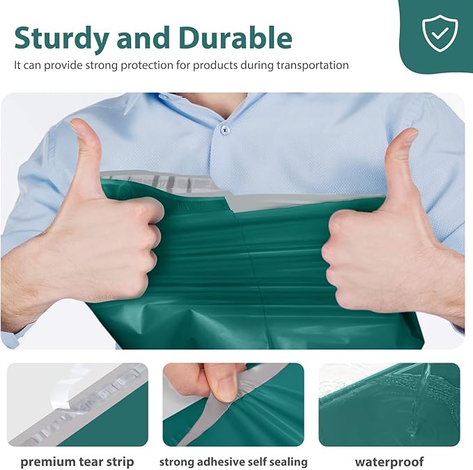 Fuxury Large Poly Mailers 19x24" 500 Pcs, Bulk Shipping Bags - Image 3