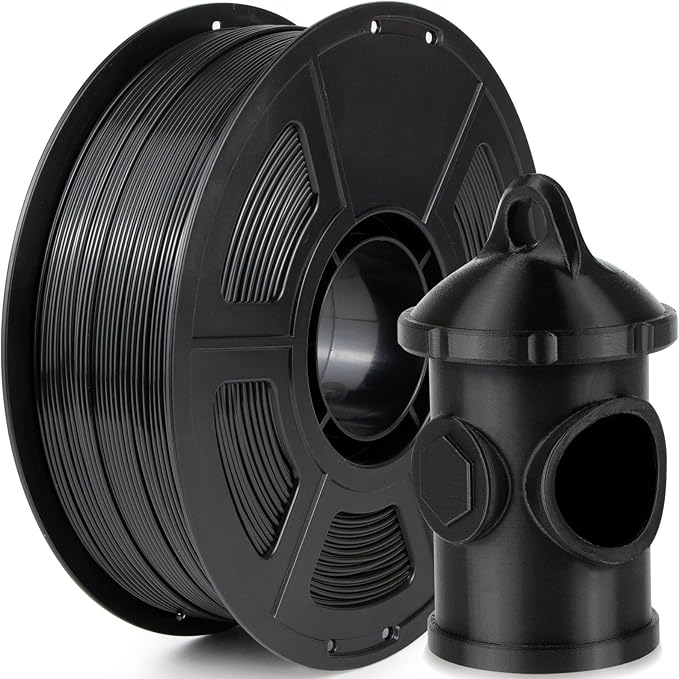 iSANMATE ASA Filament 1.75mm Black 1KG, UV & Weather Resistant 3D Printer by iSANMATE