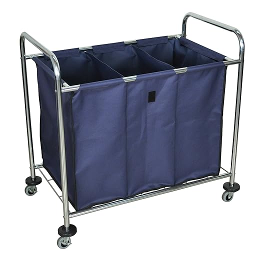 LUXOR HL15 Commercial Laundry Cart by LuxorWorkspaces