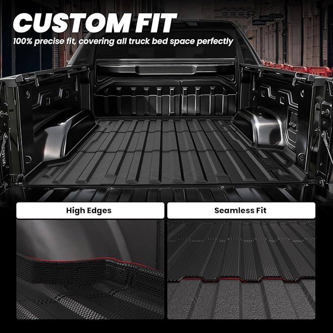 LASFIT Truck Bed Mat for Chevrolet Chevy Silverado EV WT 2024-2026 5.9FT Only - Image 5