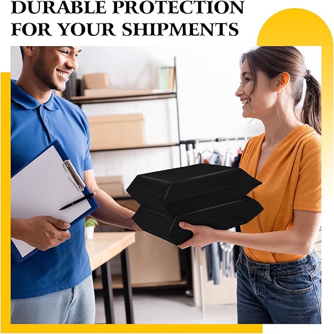 Metronic Large Poly Mailers 17.7x22” 50pcs, Bulk Large Shipping Bags - Image 2