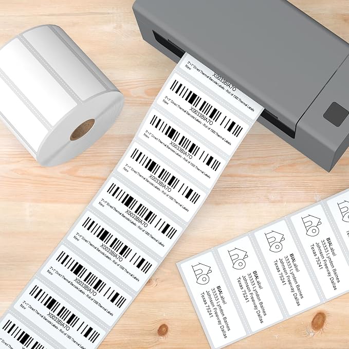 12 Rolls 3" X 1" Address Labels, 1300/Roll - Image 5