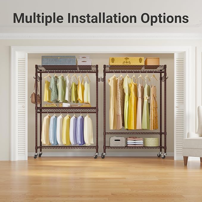 VIPEK R2 Plus Rolling Clothes Rack - Image 2