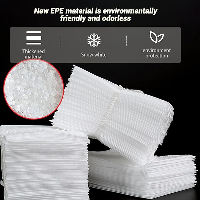 100 Pack 8'' x10'' Cushion Foam Pouches, Moving Supplies - Image 4