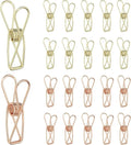 PATIKIL 50Pcs Paper Office Binder Clips, 1.26" Small Metal Wire Hollow Out by PATIKIL