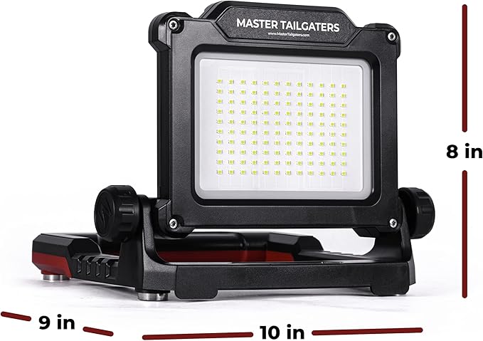 Master Tailgaters FLUD 4000 LED Work Flood Light Compatible - Image 4