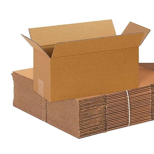 BOX USA Shipping Boxes 14"L x 6"W x 6"H 25-Pack Long Corrugated Boxes by BOXUSA