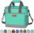 Iknoe Large Cooler Bag Collapsible 24 Can Insulated Bags Leakproof Lunch Cooler by Iknoe