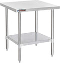 DuraSteel 30x30 Stainless Steel Work Table by DuraSteel