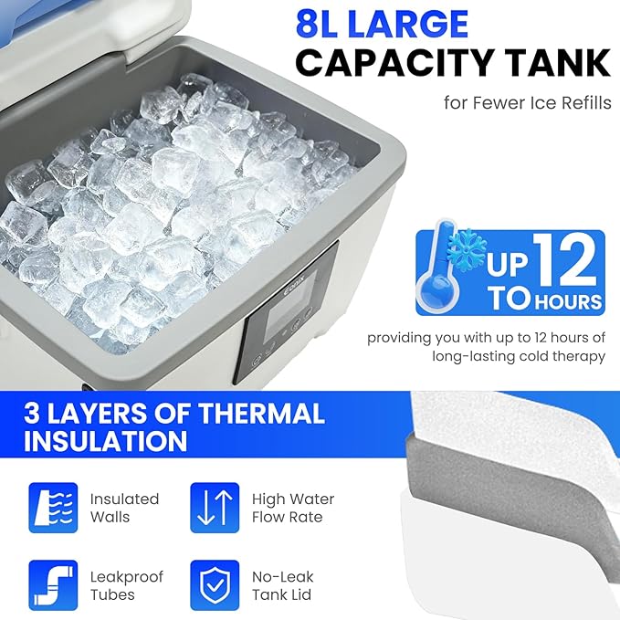 Cold Therapy Machine with Programmable Timer, Portable Ice Machine - Image 2