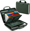 Fireproof Document Box, Hard Case Fireproof File Organizer Box by Unknown