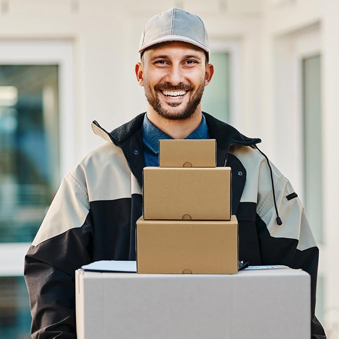 RLAVBL 7x5x4 Small Shipping Boxes Set of 40 - Image 6