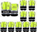 BeautyWill Custom Safety Vest Logo Class 2 High Visibility Reflevtive Vest by BeautyWill