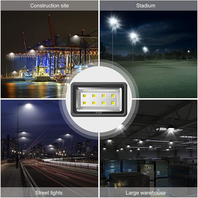 400W Outdoor LED Flood Light, 40000LM Super Bright, IP66 Waterproof, 6000K - Image 7