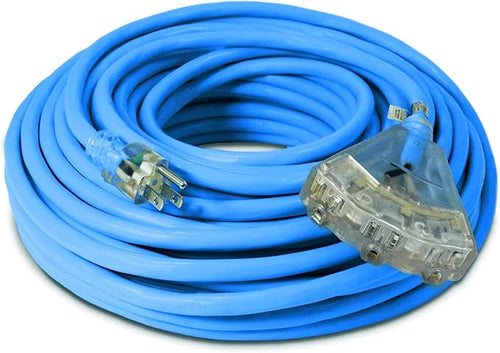100 ft Extreme Cold Outdoor Extension Cord Waterproof by WattsWire