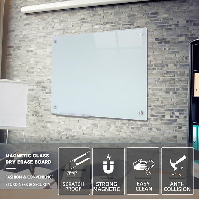 Glass Magnetic White Board - Image 9