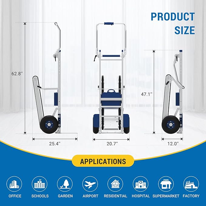 Electric Track Stair Climbing Hand Truck - Image 5