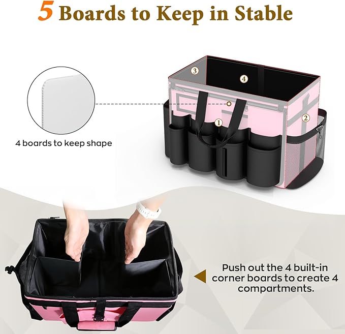 Cleaning Caddy with Wheels - Image 5