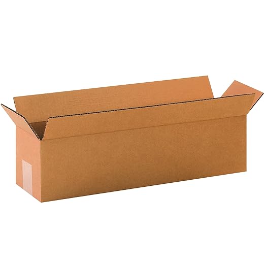 BOX USA Shipping Boxes 20"L x 5"W x 5"H 25-Pack Long Corrugated Boxes by BOXUSA