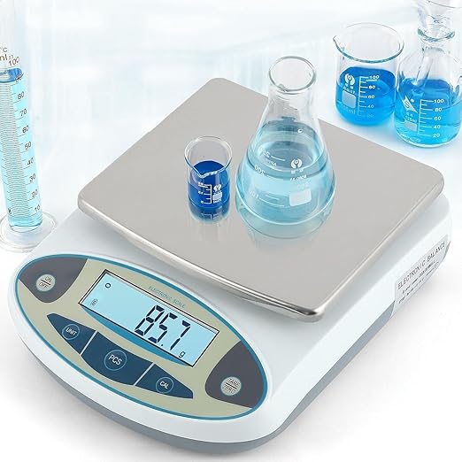 CGOLDENWALL Lab Scale 5kgx0.1g Digital Precision Scale Electronic Balance by CGOLDENWALL