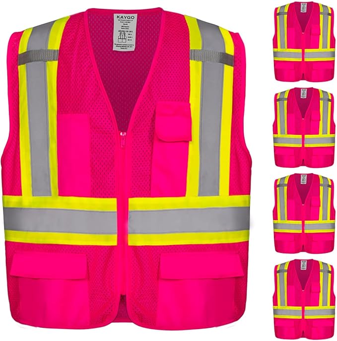 KAYGO Safety Vest with Pockets by KAYGO