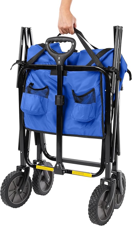 Amazon Basics Collapsible Folding Heavy Duty Utility Wagon - Image 3
