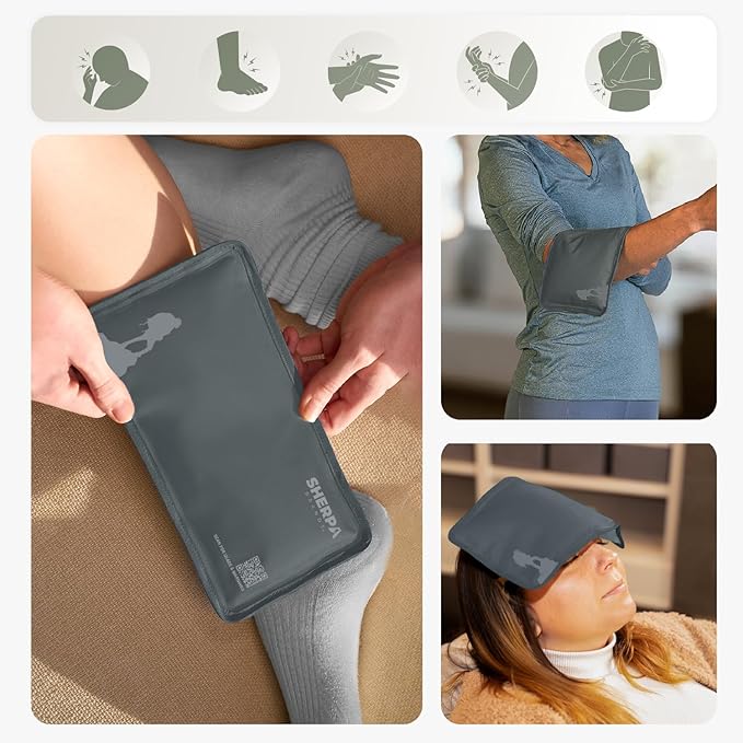 Small Flexible Gel Ice Packs for Injuries Reusable - Image 3