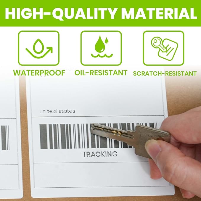 ADHES 4x6 Thermal Shipping Labels 4 Pack – 220 Labels Per Roll, 880 Total - Image 4
