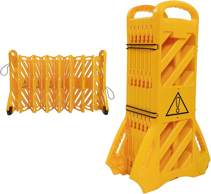 13FT Folding Security Gate, Portable Safety Barrier by Unknown