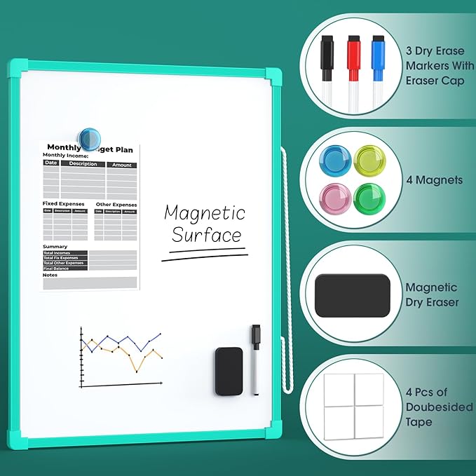 MaxGear Double-Sided Dry Erase Board - Image 2