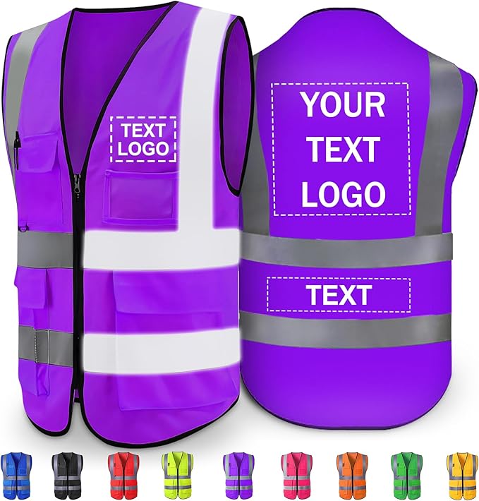 Custom Reflective Safety Vest by SRdrew