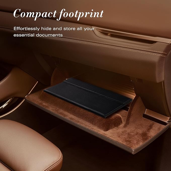 CoBak Leather Car Registration and Insurance Holder - Image 6