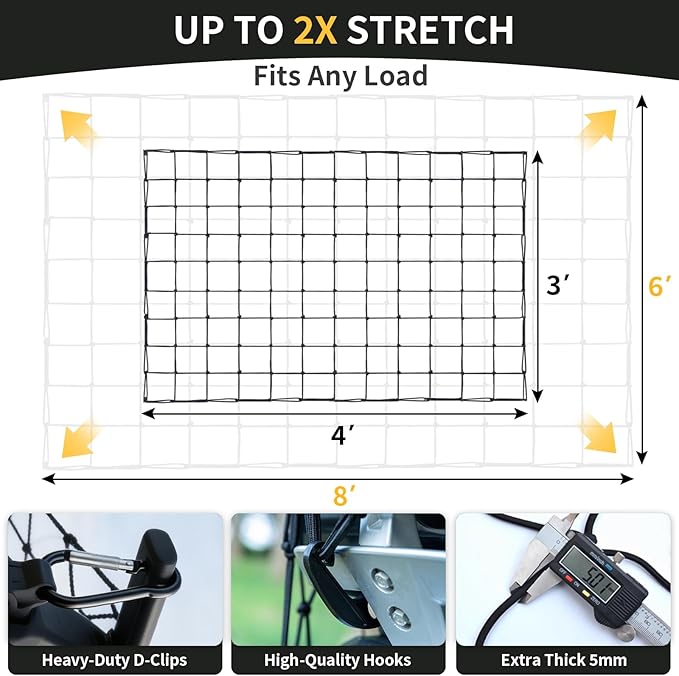XOOL Cargo Net for Pickup Truck Bed - Image 3