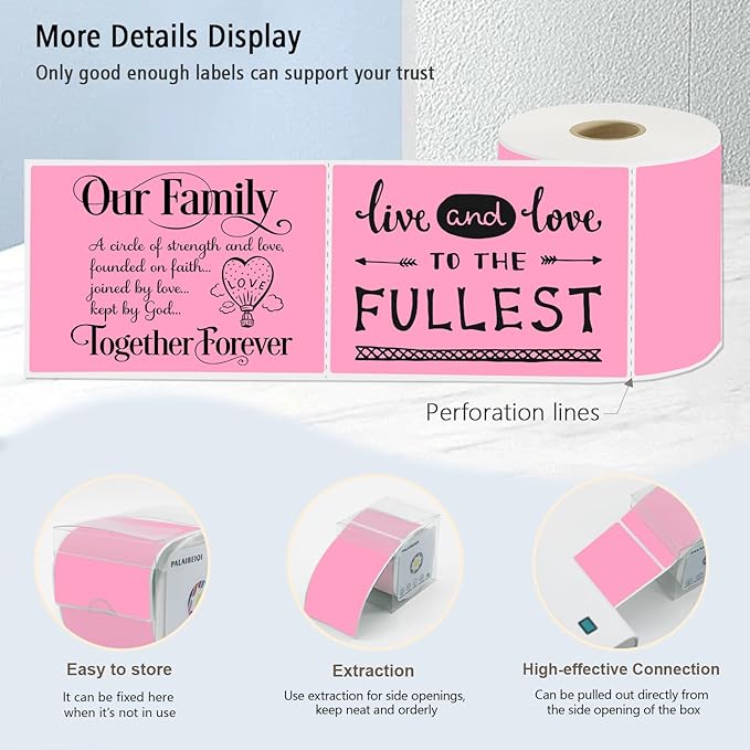 3x5 Inch Thermal Label Stickers, Moving Boxes, Address & Inventory Organization - Image 4