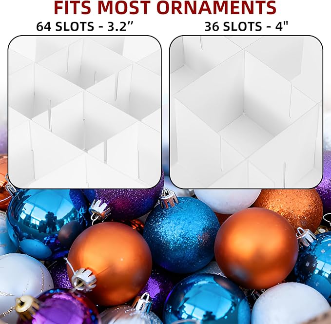 inin Christmas Ornament Storage Box - Image 4