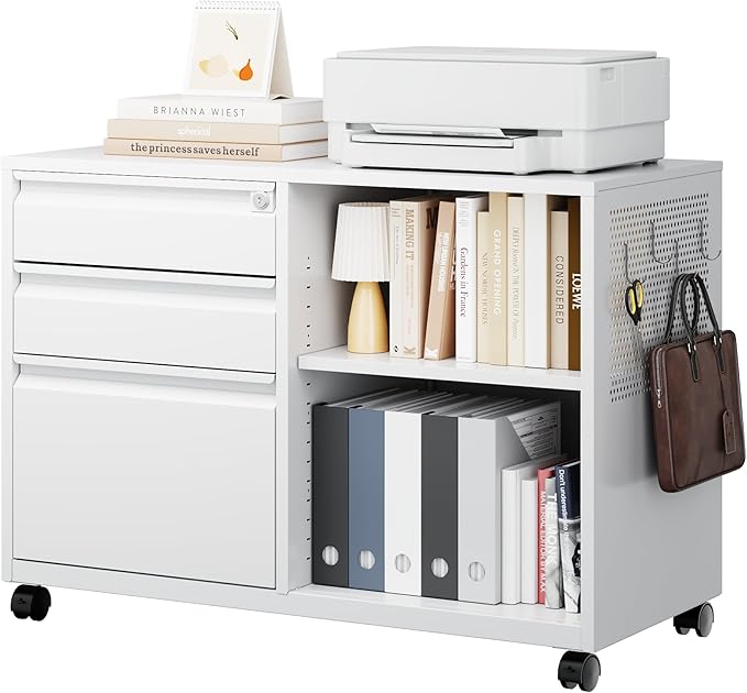 Letaya Mobile 3 Drawer File Cabinet by LetayaMetalCabinets