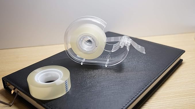 KIDMEN Transparent Tape, 5 Dispensered Rolls, 0.7 x 1300 Inch - Image 3