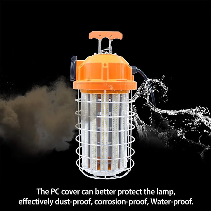 100W LED Temporary Work Light Waterproof Lights Construction Lights Work Site - Image 3