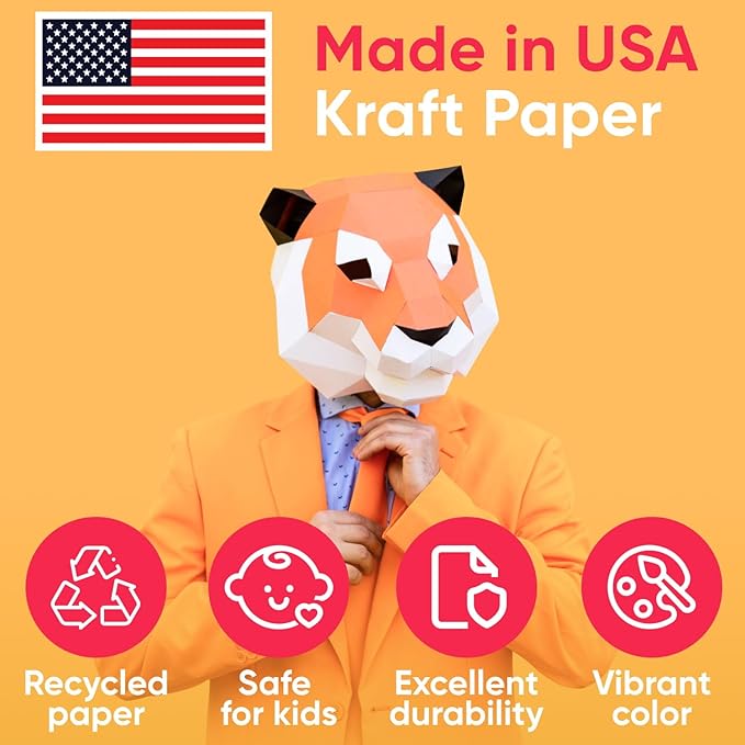 USA-Made 18" x 1200" Black Roll Paper, 45 lbs Thickness, Kraft Paper - Image 4