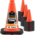 Xpose Safety 12 Inch Orange Traffic Cones, Kids and Construction by XposeSafety