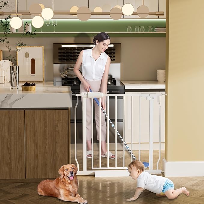 HOOEN 29-34 Inch Wide Baby Gate - Image 2