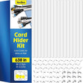 630in Cord Hider Kit, Paintable Cable Raceway, Cord Covers by YesBes