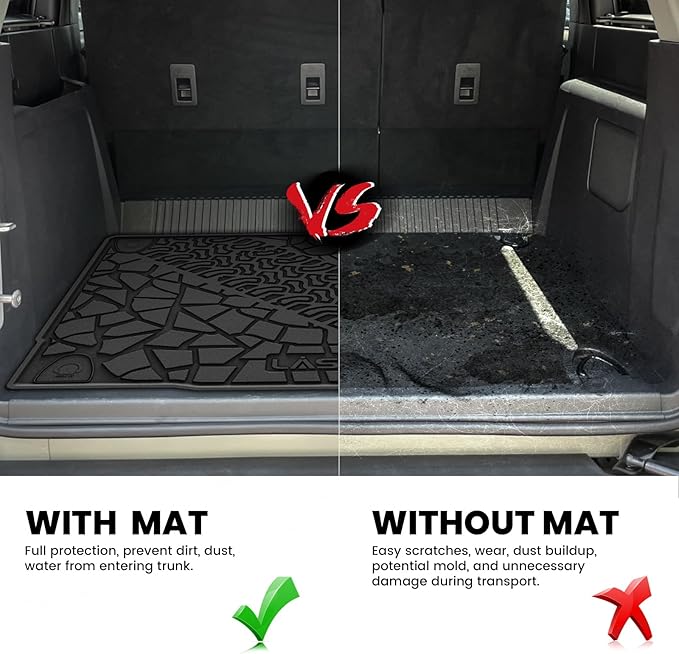 LASFIT Cargo Liner for Ford Bronco 4-Door 2025 2024 2023 2022 2021 All Weather - Image 3