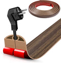 Floor Cord Cover Self Adhesive Cord Hider, 10FT Cable Management, Extension by DBHXXMB-HH