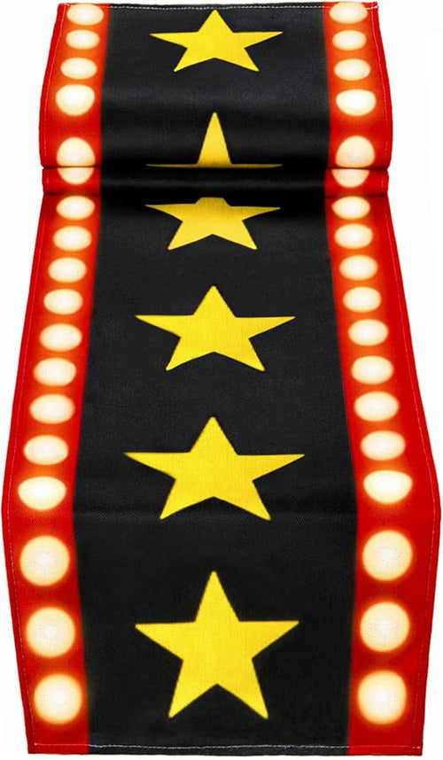 13 x 72 Inch Movie Night Table Runner by WHQXFDZ