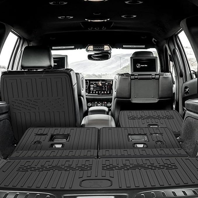 Kick Mats Backrest Mats for 2016-2025 2026 Dodge Durango 6 Seats Captain Chairs - Image 5