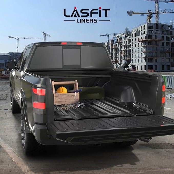 LASFIT Bed Mat for Nissan Frontier 2022-2026 5FT/59.5 inchs, All Weather TPE - Image 8